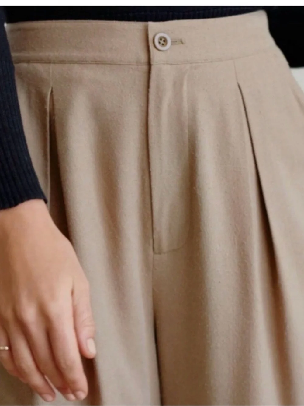 Jenni Kayne raw silk wide leg pants - Picture 3 of 15